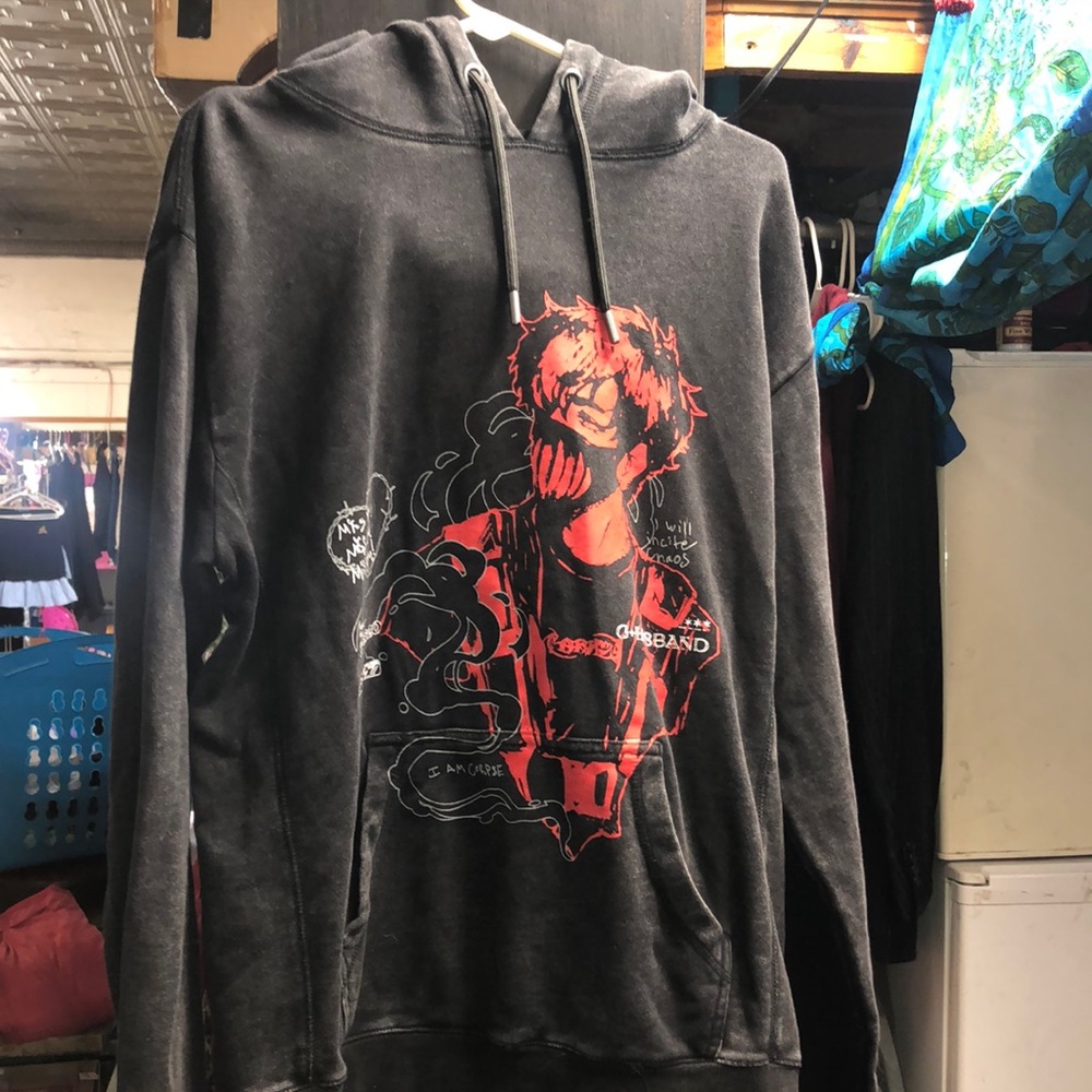 Corpse Husband Black Hoodie
